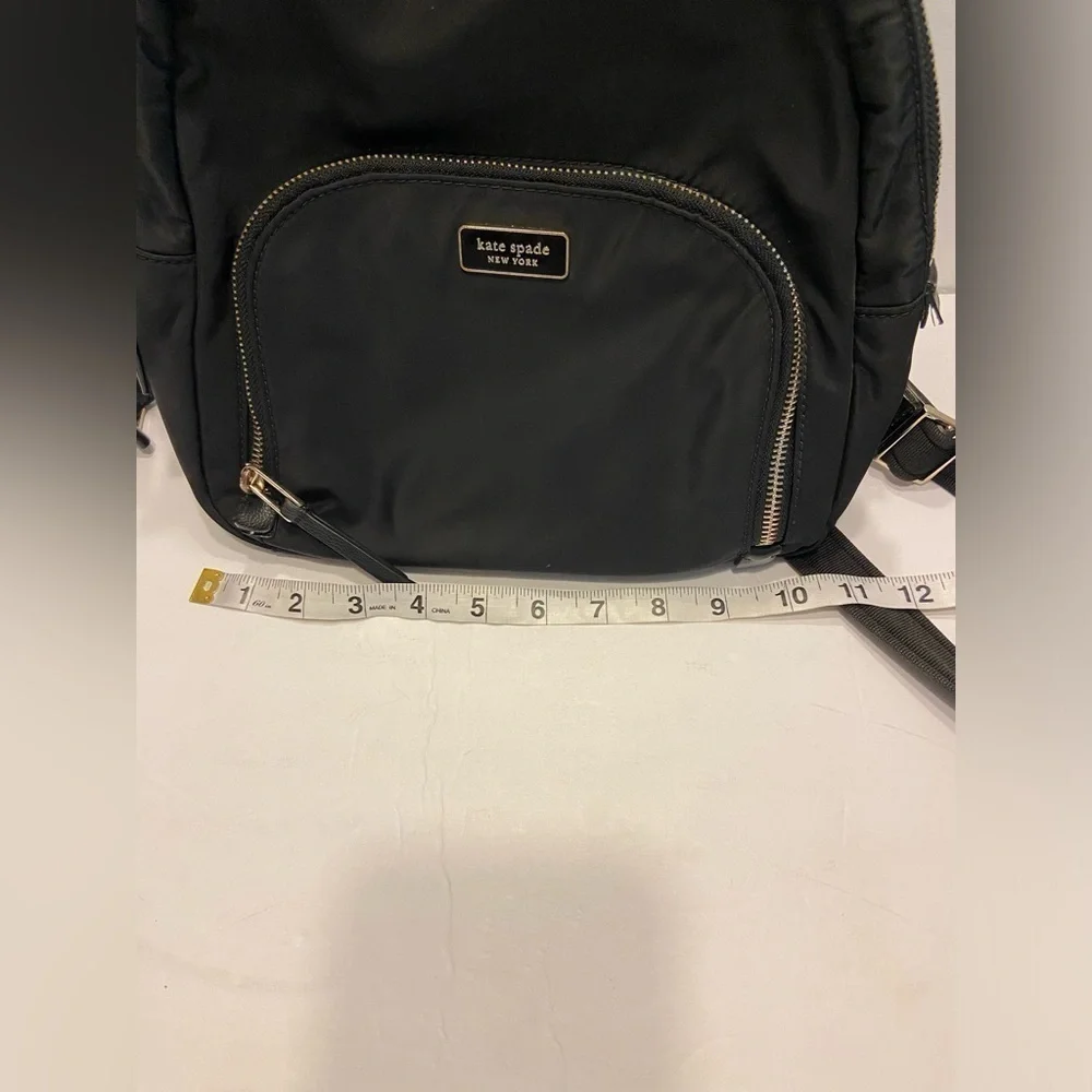 Kate Spade Dawn Black Nylon Medium Backpack